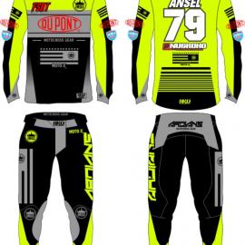 Sample Custom Desain Gear Set Ansel 