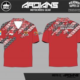 Sample Custom Desain Jersey Lengan Pendek Primsa 