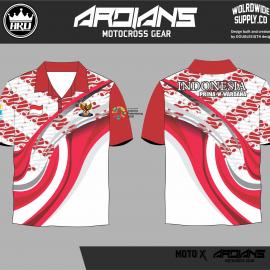 Sample Custom Desain Jersey Lengan Pendek Primsa 